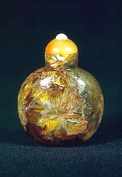 Stone Chinese Snuff Bottle, John Neville Cohen