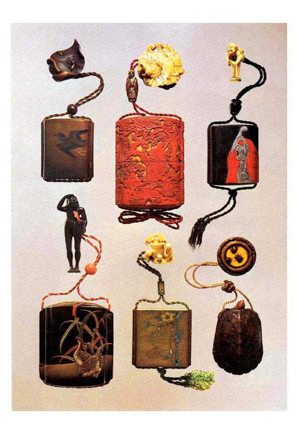 286 to 291 Inro and netsuke complete