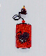 Reverse: Raiko Killing the Giant Spider, Jokasai Inro, with an ivory, wood and coral netsuke of a seated child signed Tomochika.